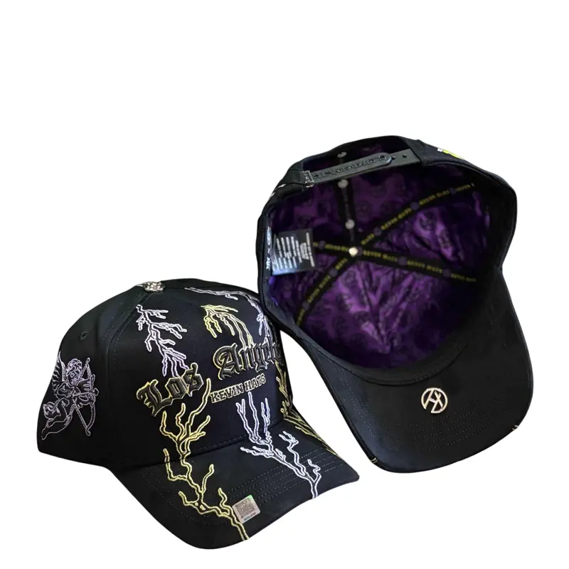 BIGG BOSS MENS BLACK SNAPBACK HAT BBLARAYO BLK