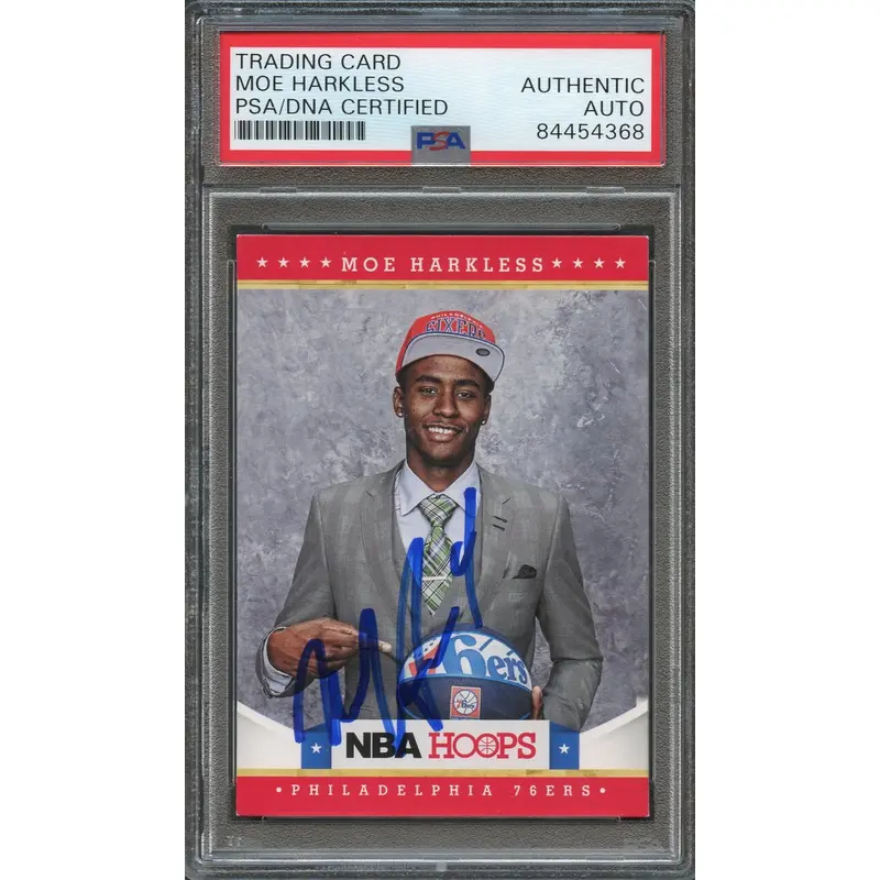 2012-13 NBA Hoops #288 Moe Harkless Signed Card AUTO PSA Slabbed RC