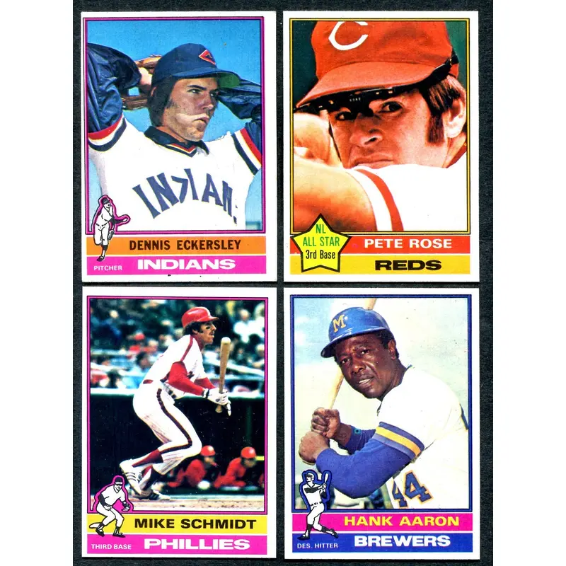 1976 Topps Baseball Complete Set VG/EX EX (660) (24-513)