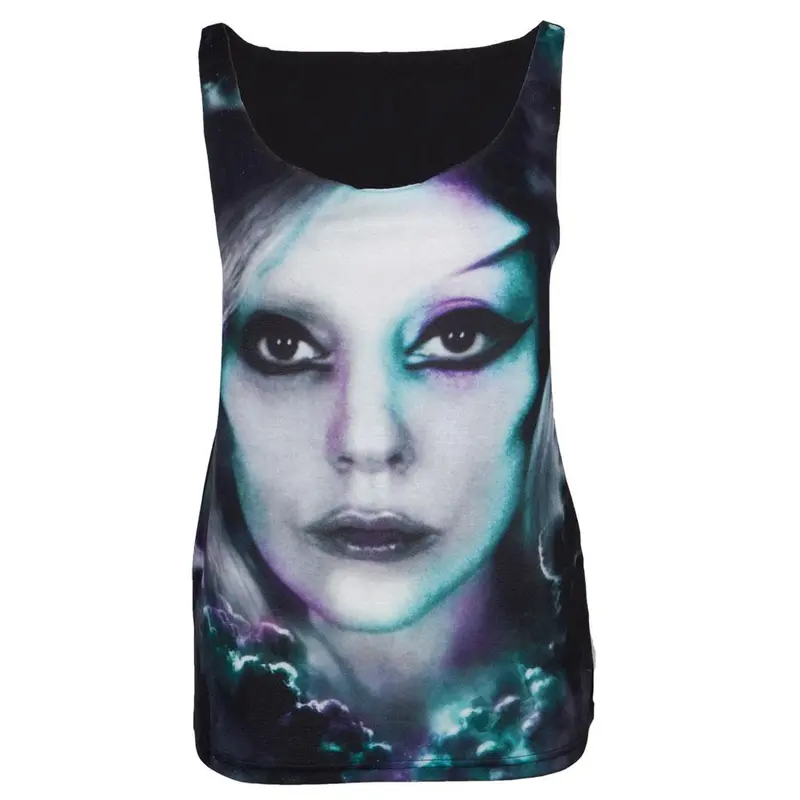 Lady Gaga - Portrait All Over Juniors Tank Top