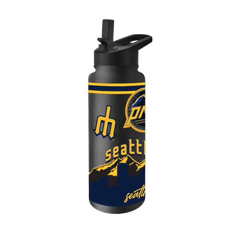 Seattle Mariners 34oz City Connect Quencher Bottle
