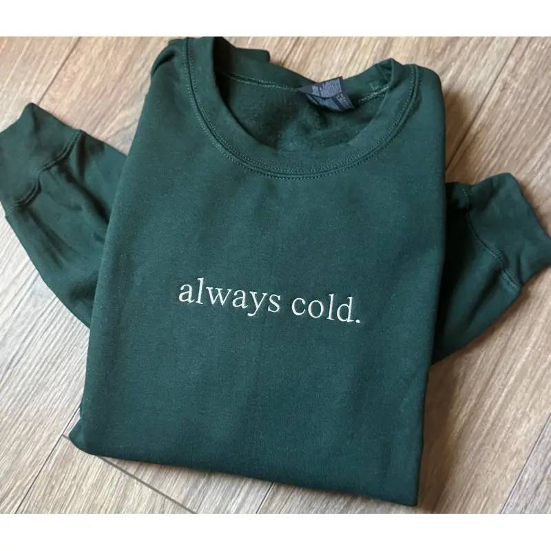 Embroidered Mystery Sweatshirts