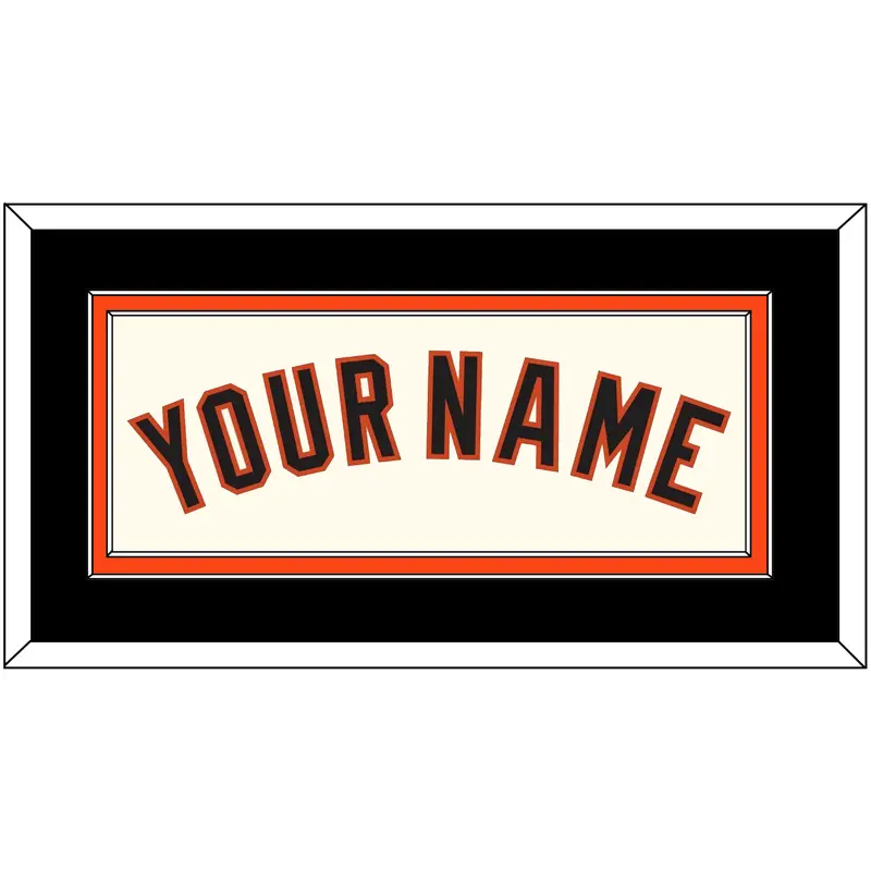San Francisco Name - Home Cream - Double Mat 3