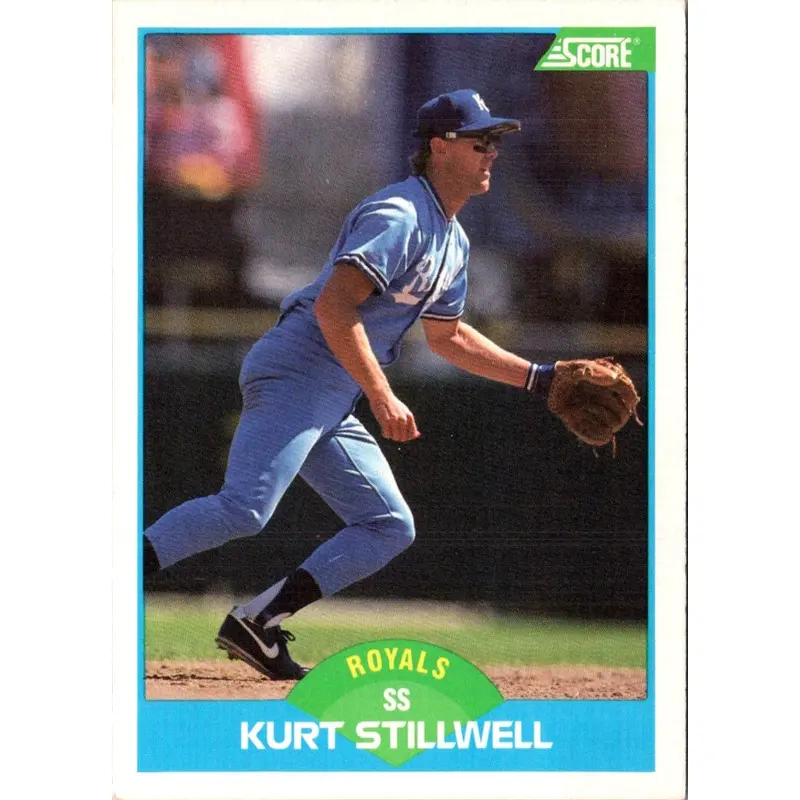 1989 Score Kurt Stillwell #162