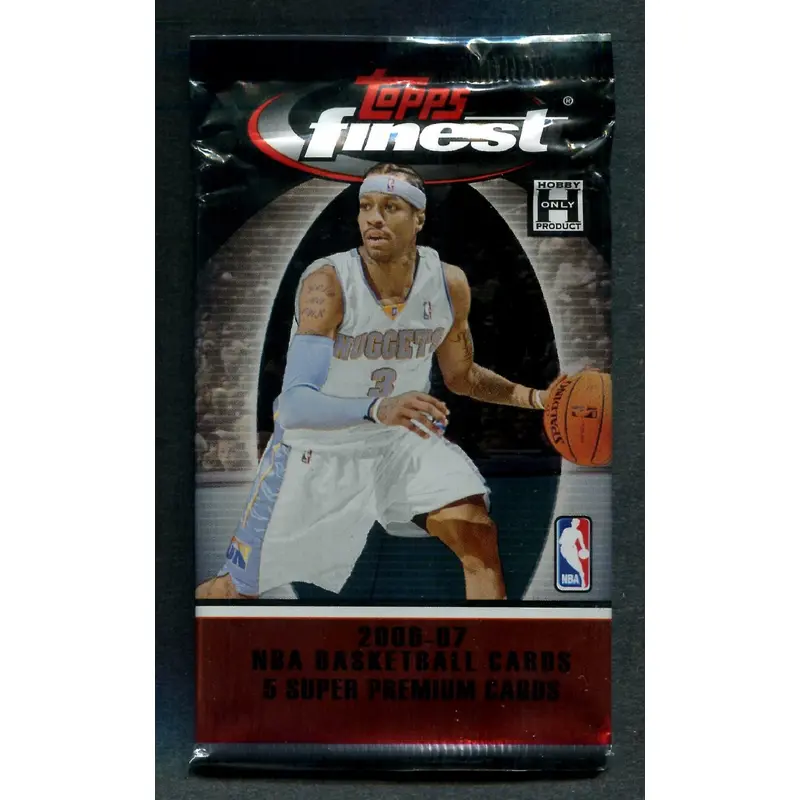 2006/07 Topps Finest Basketball Unopened Pack (Hobby) (5)