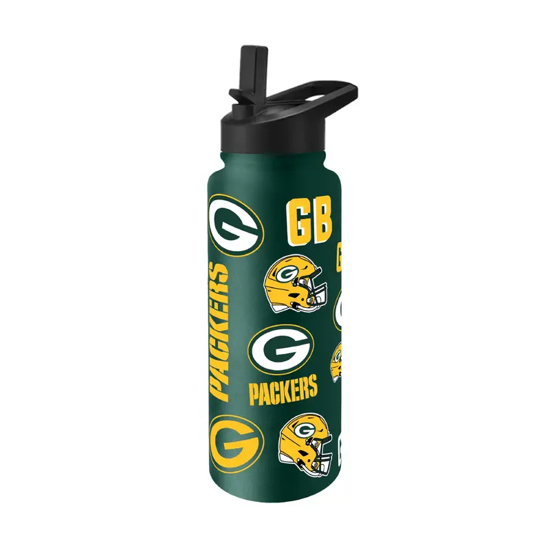 Green Bay Packers 34oz Native Quencher Bottle