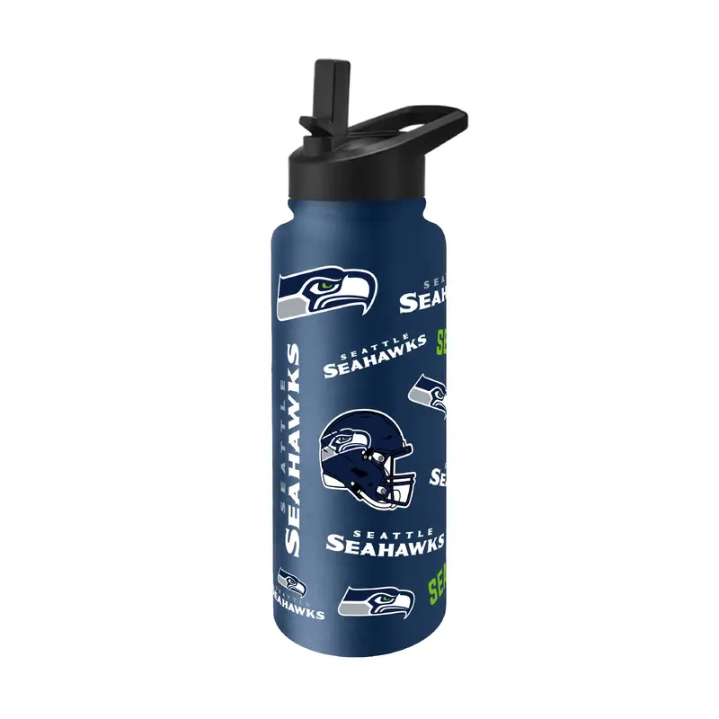 Seattle Seahawks 34oz Native Quencher Bottle