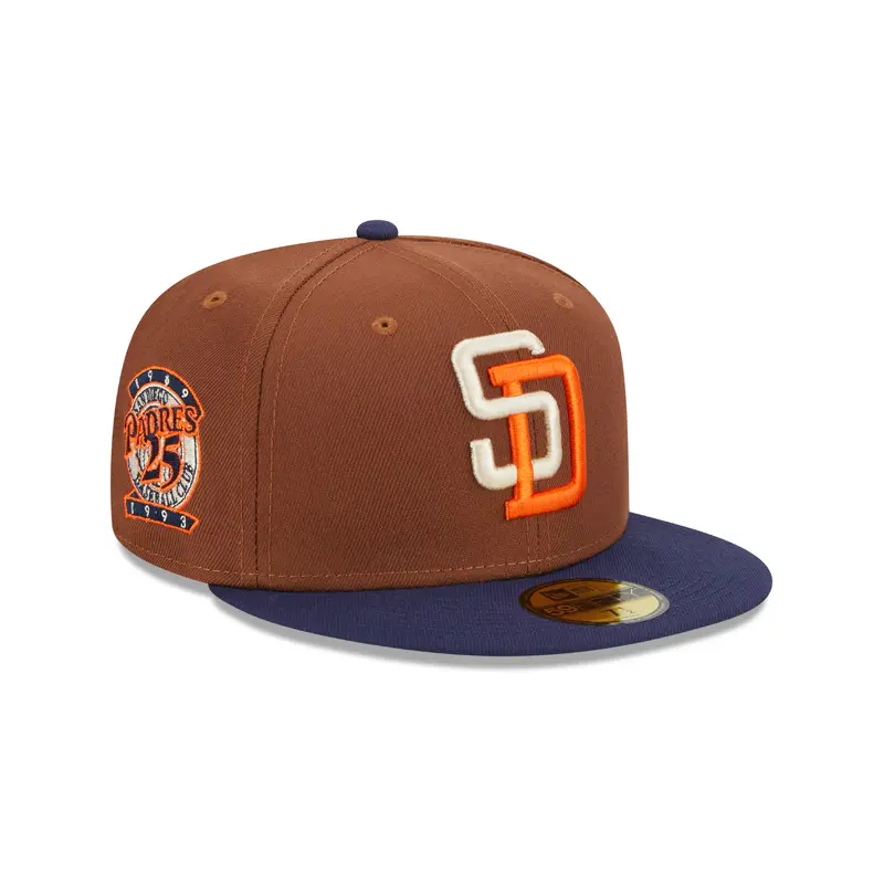 New Era - San Diego Padres - HARVEST 59FIFTY Cap - Brown