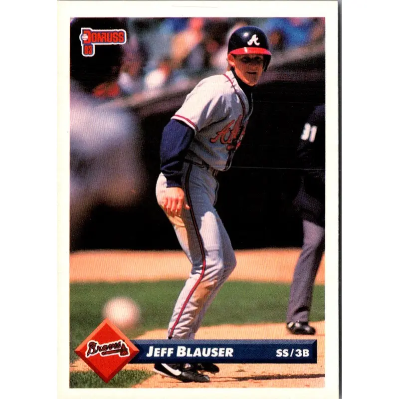 1993 Donruss Jeff Blauser #134