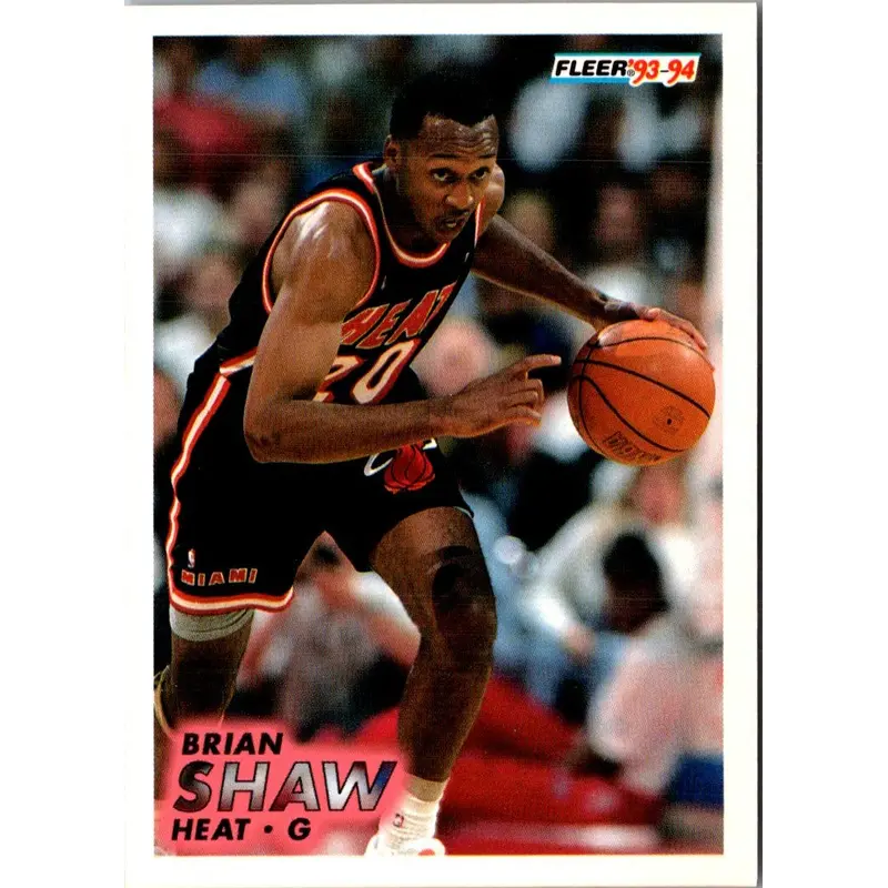 1993 Fleer Brian Shaw #112