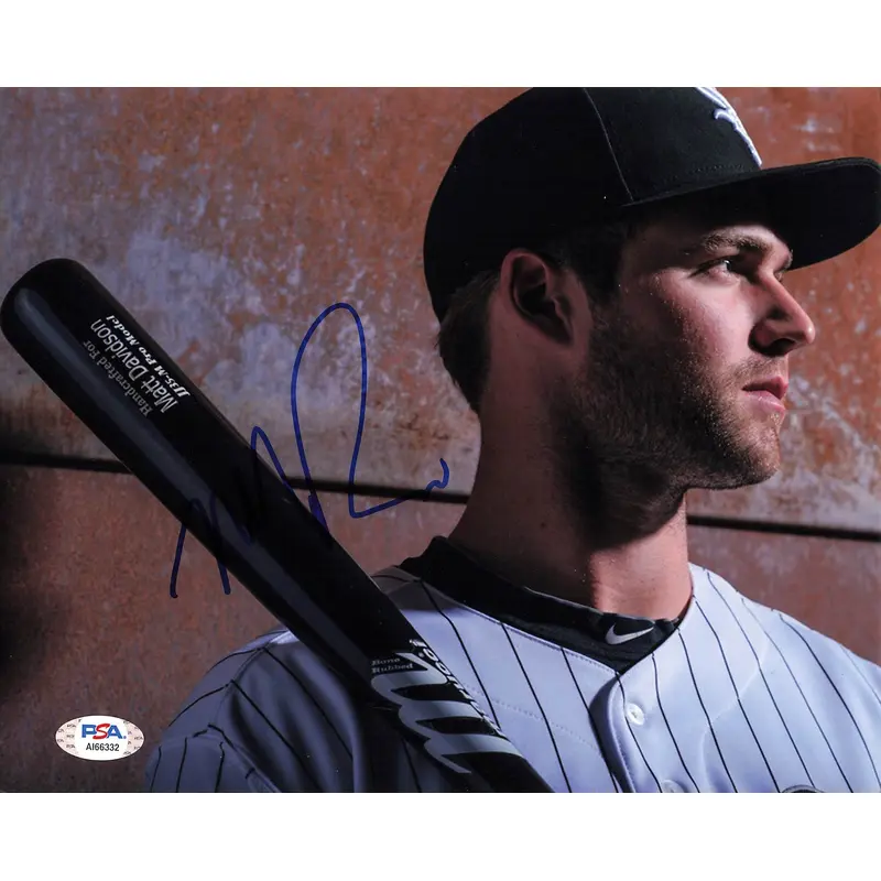 Matt Davidson signed 8x10 photo PSA/DNA Chicago White Sox Autographed