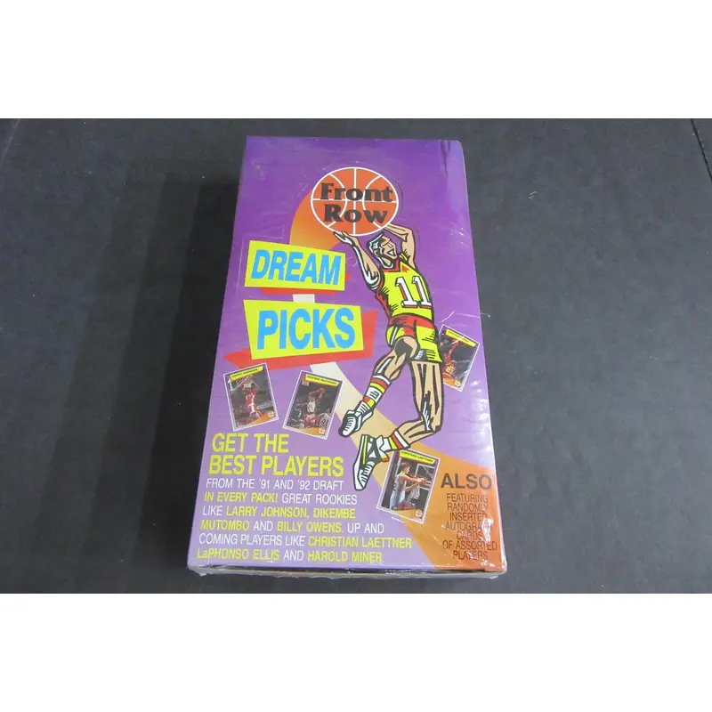 1991/92 Front Row Draft Picks Basketball Box