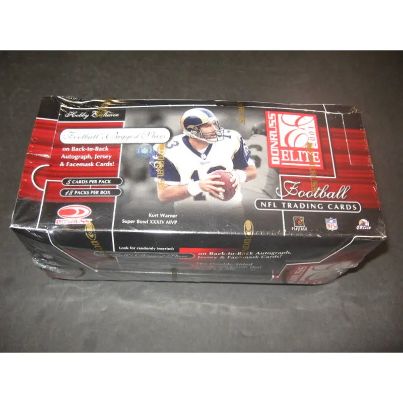 2001 Donruss Elite Football Box (Hobby)
