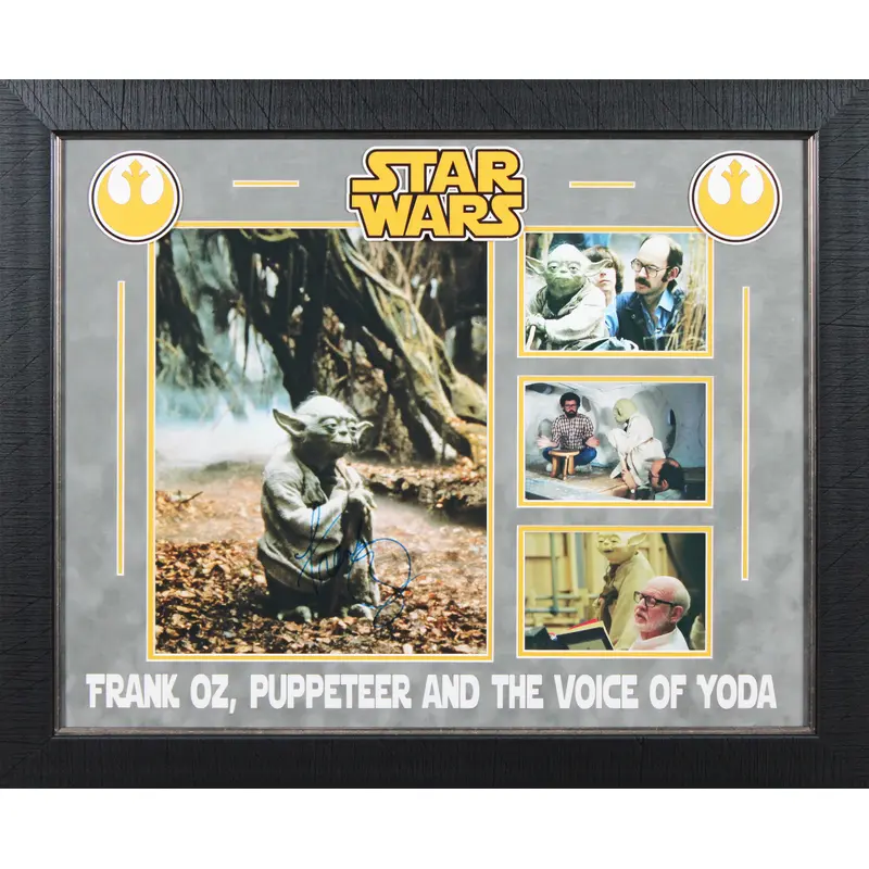 Frank Oz Star Wars Authentic Signed 11x14 Photo Framed Display JSA #YY73177