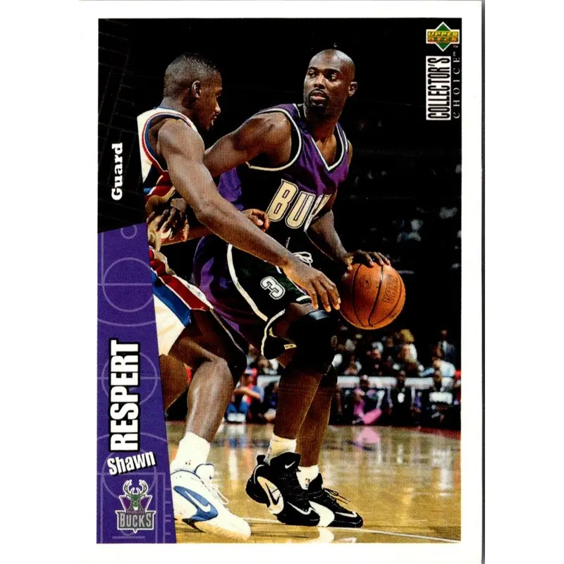 1996 Collector's Choice French Shawn Respert #85