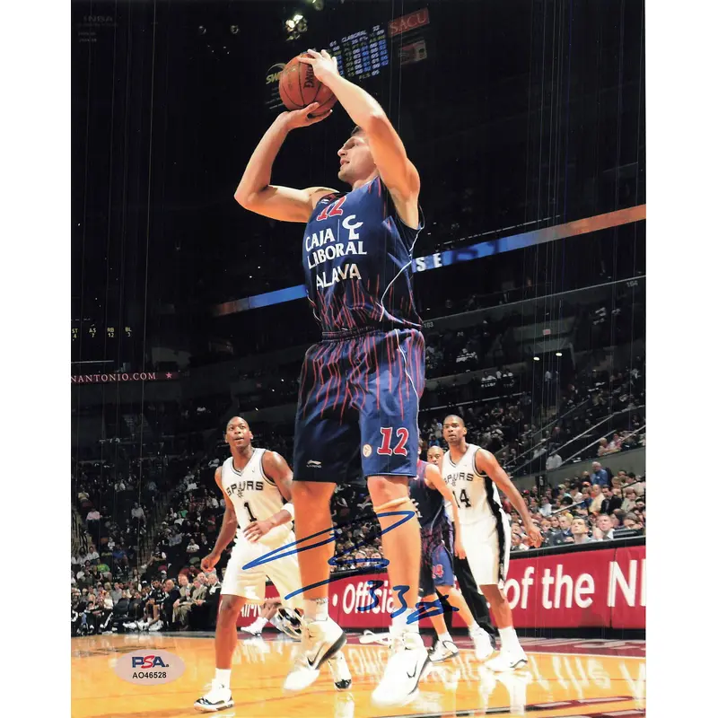 Mirza Teletovic signed 8x10 photo PSA/DNA Autographed NBA