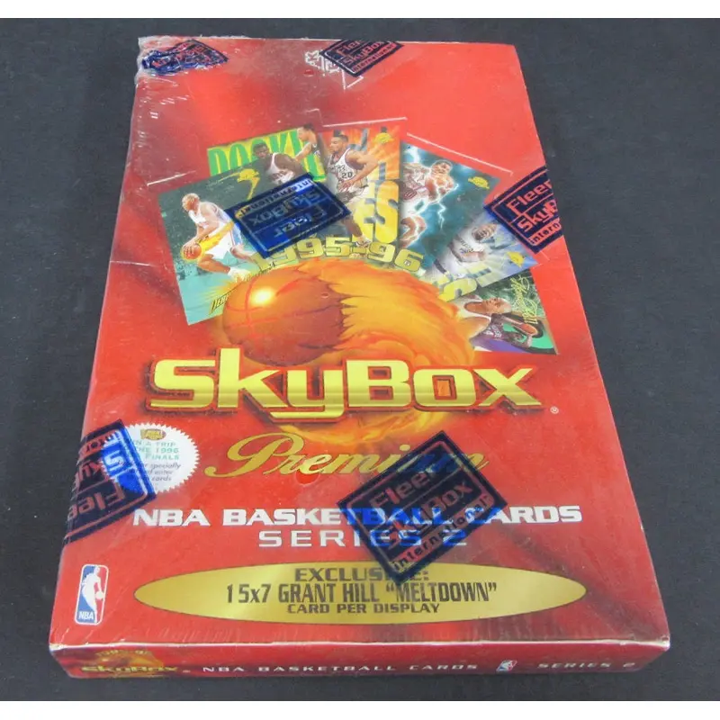 1995/96 Skybox Premium Basketball Series 2 Box (12/12)