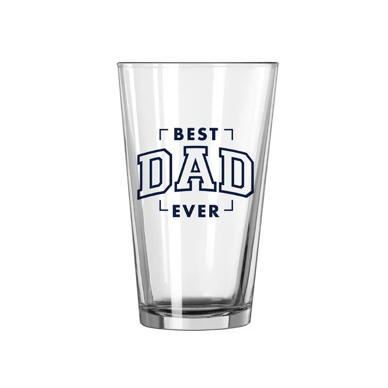 Father's Day Best Dad Ever 16oz Pint Glass