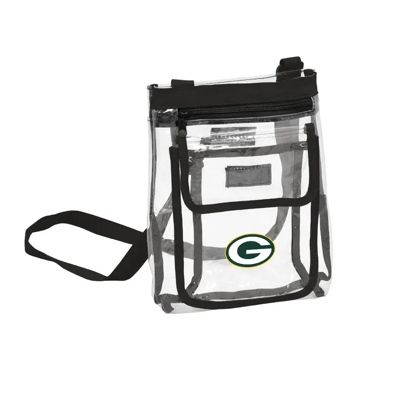 Green Bay Packers Clear Cross Body Tote