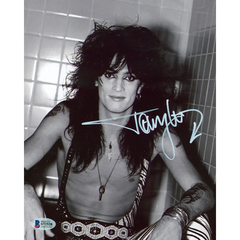 Tommy Lee Motley Crue Authentic Signed 8x10 Photo Autographed BAS #S72538