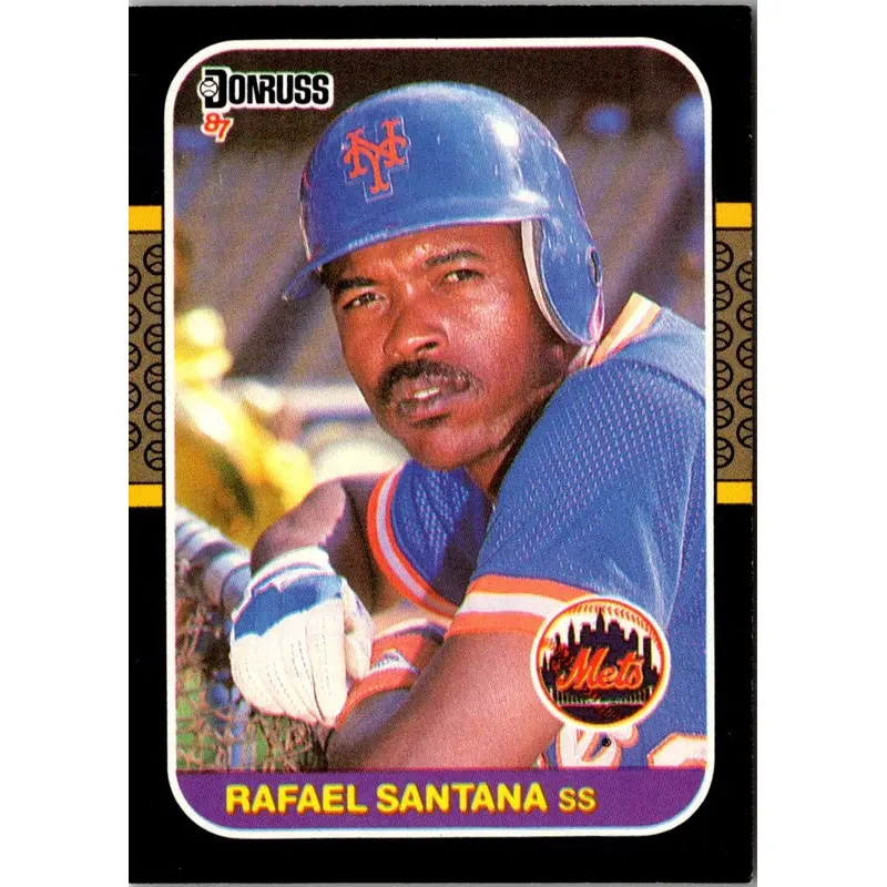 1987 Donruss Rafael Santana #569