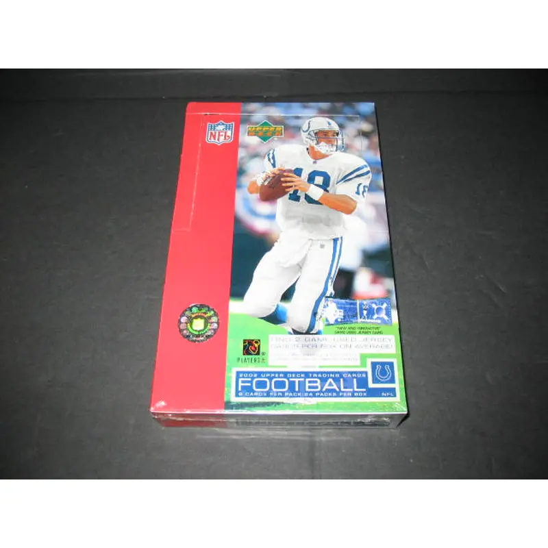 2002 Upper Deck Football Box (Hobby)
