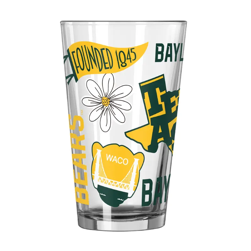 Baylor 16oz Native Pint Glass