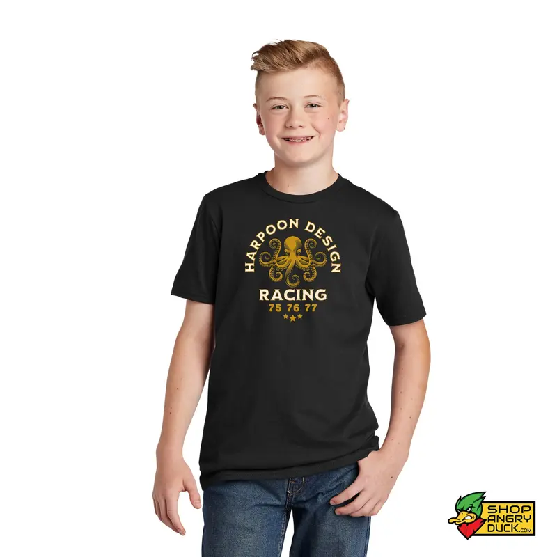 Harpoon Design Vintage Octo Youth T-shirt