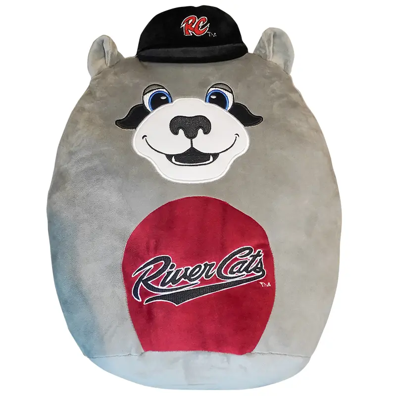 DINGER SQUISHY PILLOW 12", SACRAMENTO RIVER CATS