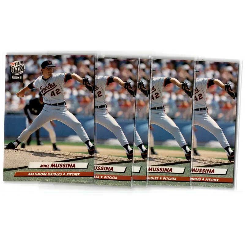 1993 Pacific Spanish Mike Mussina #21
