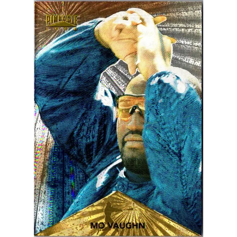 1996 Pinnacle Starburst Mo Vaughn #28