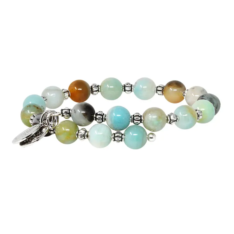Amazonite Wrap Bracelet