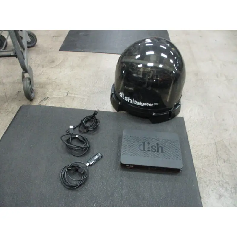 Used King Dish Tailgater Pro Satellite Antenna