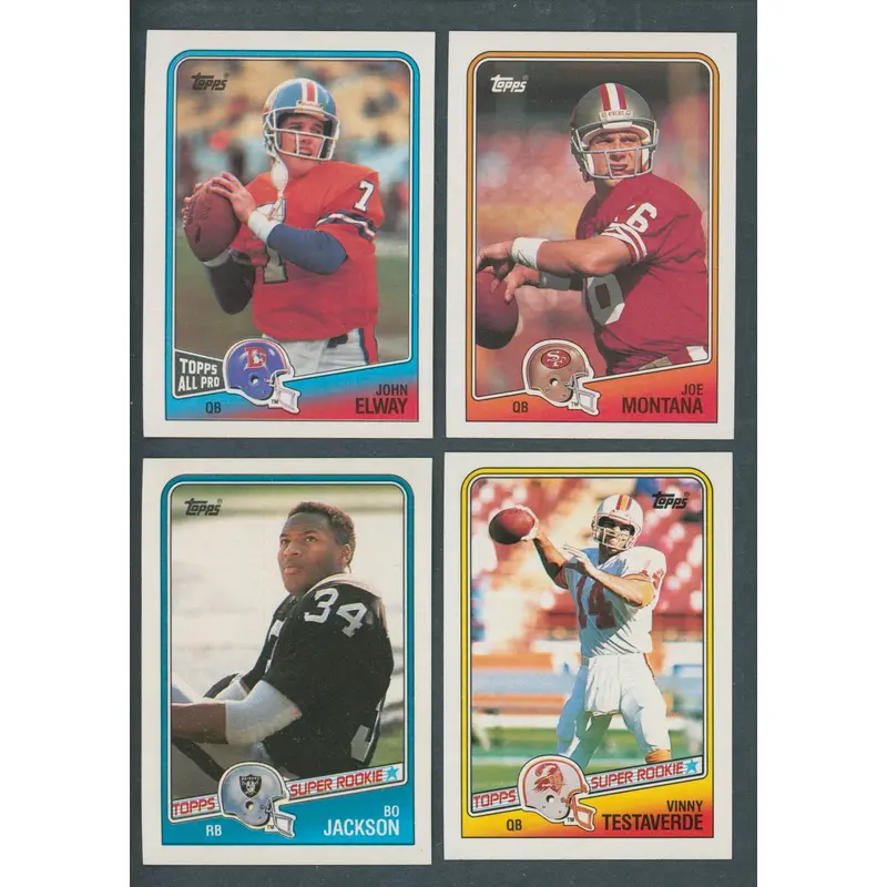 1988 Topps Football Complete Set NM/MT (396) (Set #1) (23-16)