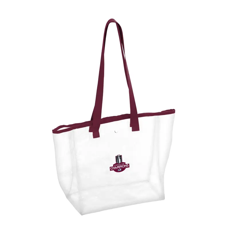 Colorado Avalanche Stanley Cup Champions Clear Tote