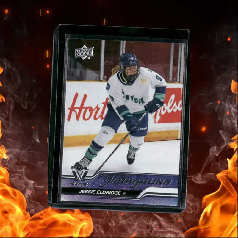 2024-25 Upper Deck PWHL Jessie Eldridge Young Guns Rookie #66