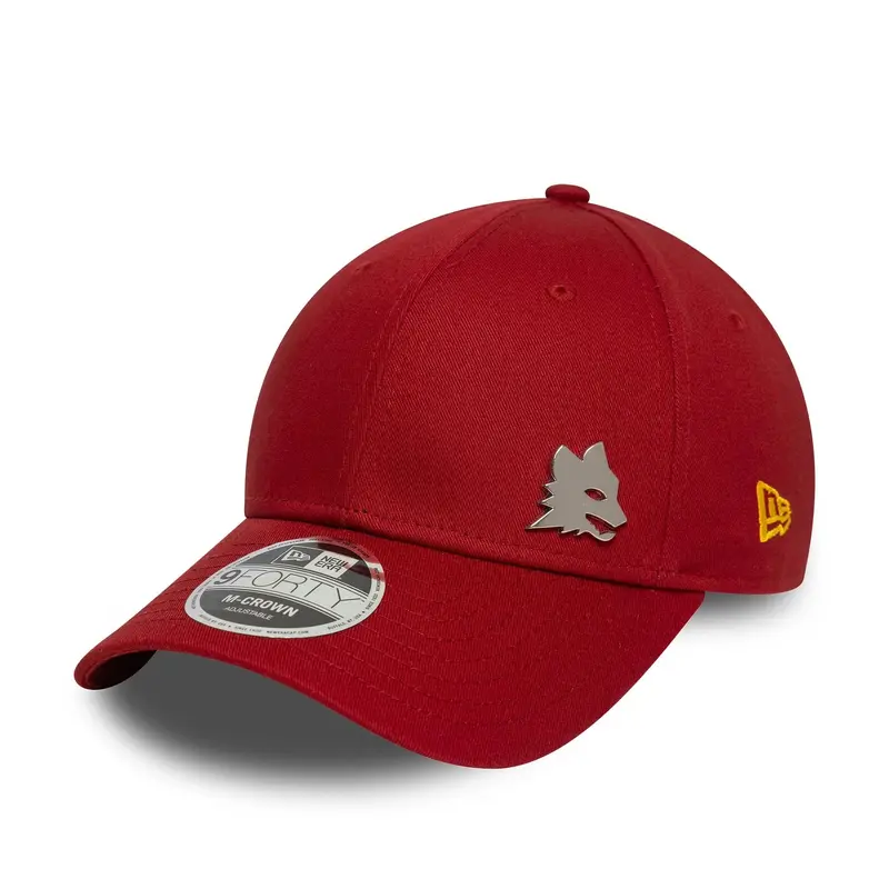 AS Roma Flawless Pin Dark Red 9FORTY M-Crown Adjustable Cap