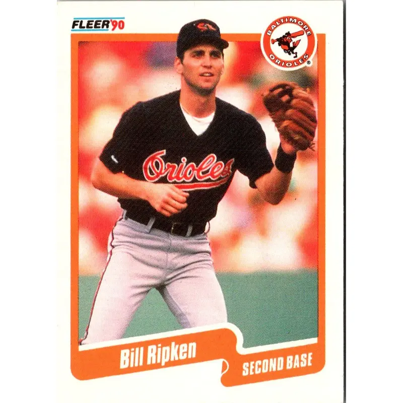 1990 Fleer Bill Ripken #186