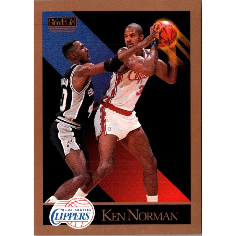 1990 SkyBox Ken Norman #131