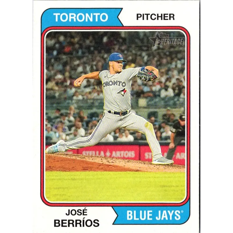 2023 Topps Heritage Jos Berros #60