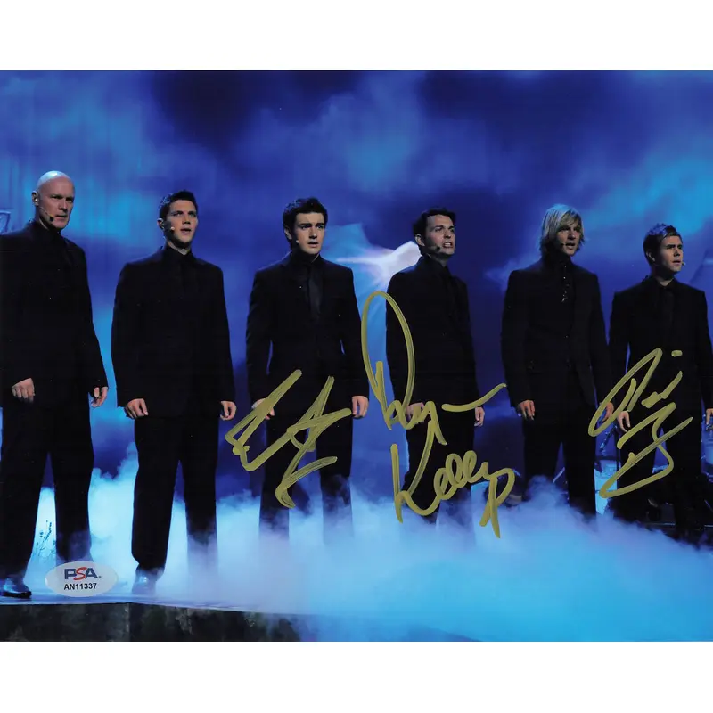 Celtic Thunder signed 8x10 photo PSA/DNA Autographed