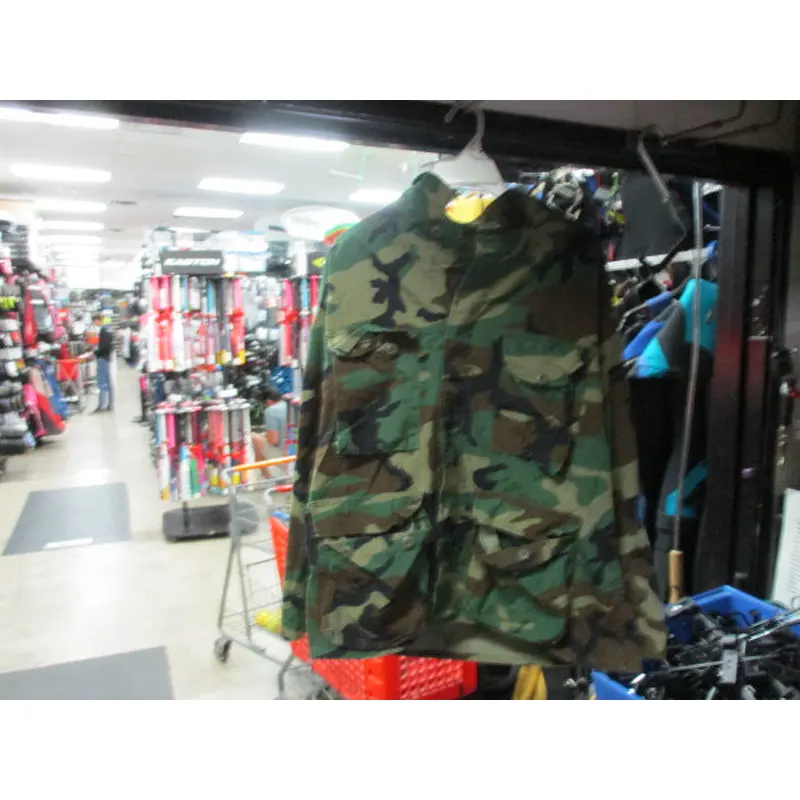 Used Camo Jacket Size Large