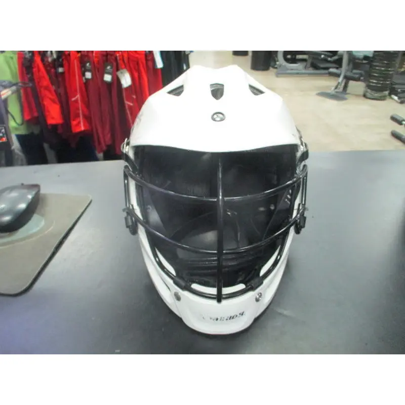 Used Warrior Burn Jr Lacrosse Helmet w/ Chin Strap