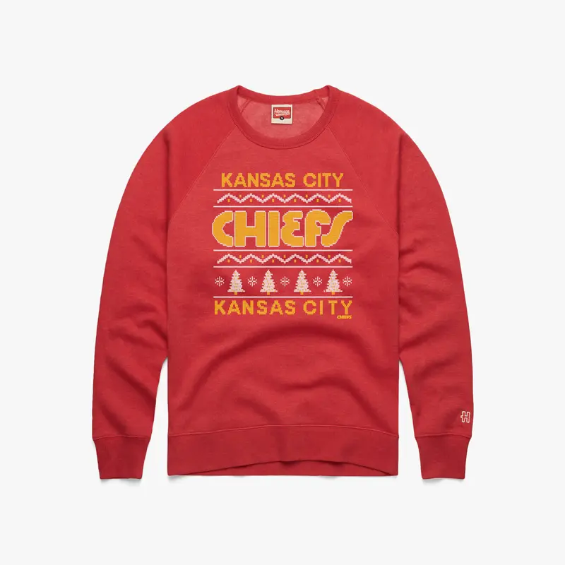 Kansas City Chiefs Holiday Crewneck