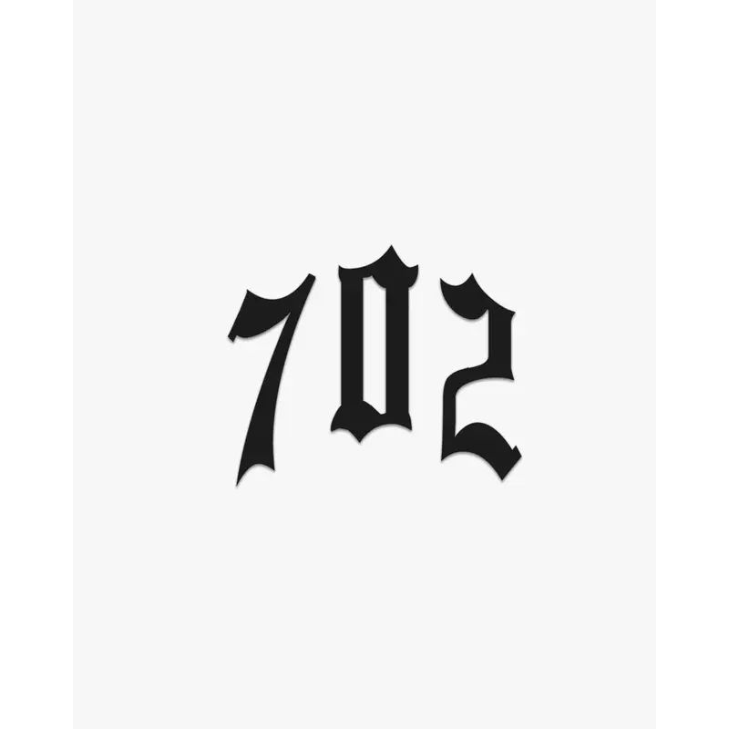 THE (702) VANQUISH PREMIUM DECAL