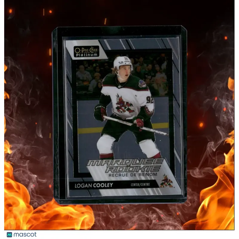 2023-24 O-Pee-Chee Platinum Logan Cooley Marquee (A) Rookie #202