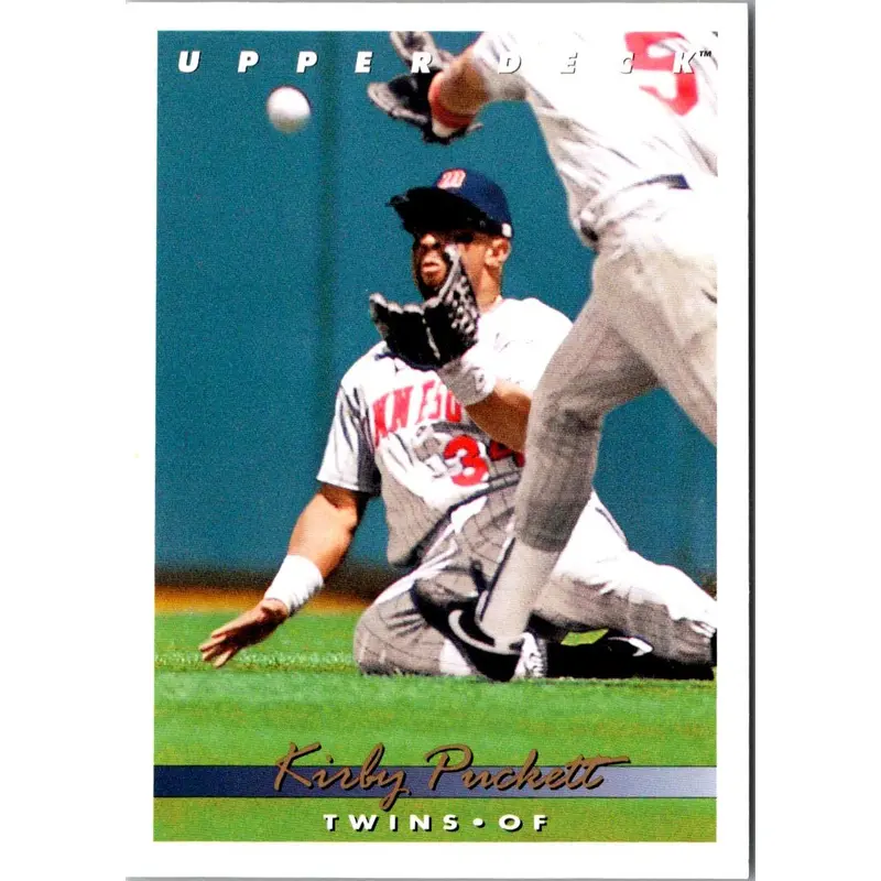 1993 Upper Deck Gold Hologram Kirby Puckett #565