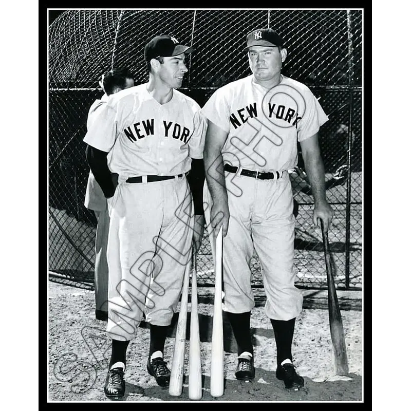 Joe Dimaggio Johnny Mize 8X10 Photo - 1949 New York Yankees - 1719