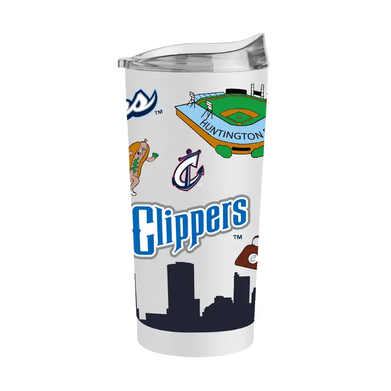 Columbus Clippers 20oz Native Powder Coat Tumbler