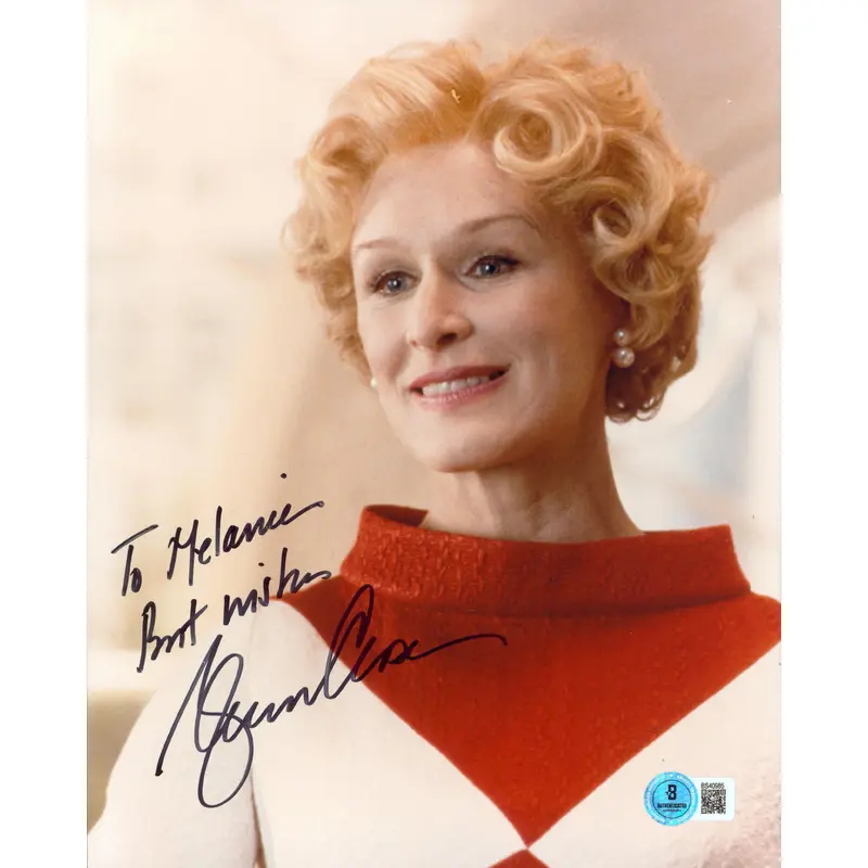 Glenn Close Fatal Attraction Authentic Signed 8x10 Vertical Photo BAS #BS40985